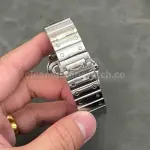 THB Factory Cartier Santos WHSA0012 39.8mm Full Steel Silver Roman Numerals Skeleton Dial