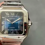 THB Factory Cartier Santos WSSA0030 39.8mm Full Steel Roman Numerals Blue Dial