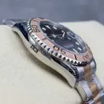 VS Factory Rolex Yacht-Master 126621-0002 40mm Half Rose Gold Black Dial