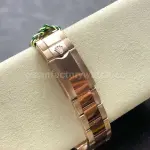 ZF Factory Rolex Daytona 116595RBOW 40mm Rose Gold Rainbow Bezel Diamond Black Dial